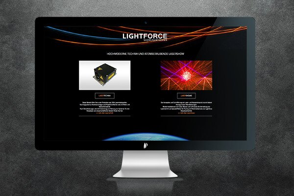 SILBERWEISS Lightforce Website