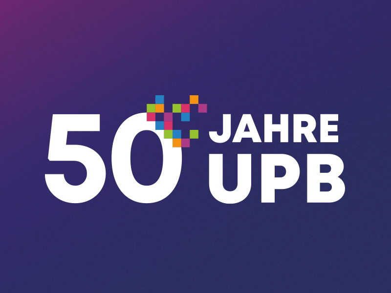 Logodesign zum 50 jährigen Jubiläum der Universität Paderborn